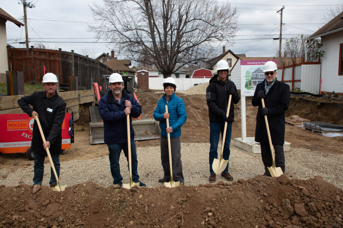 Housing First Minnesota Foundation Holds Groundbreaking Ceremony for Minneapolis Home with ADU for Veterans