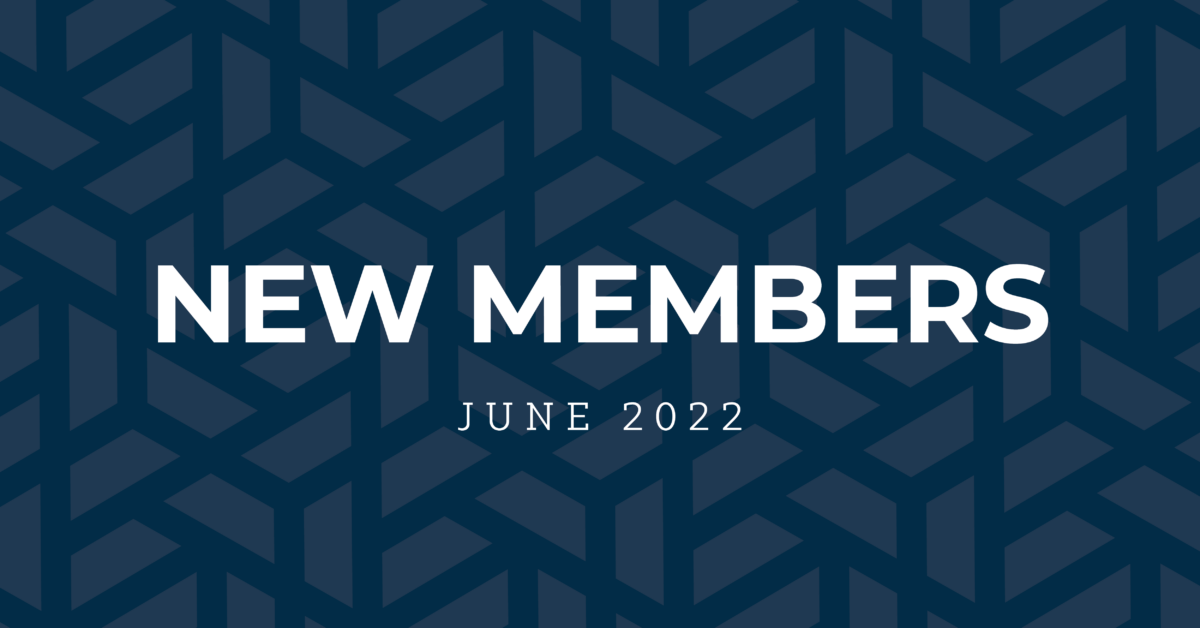 New Members | June 2022
