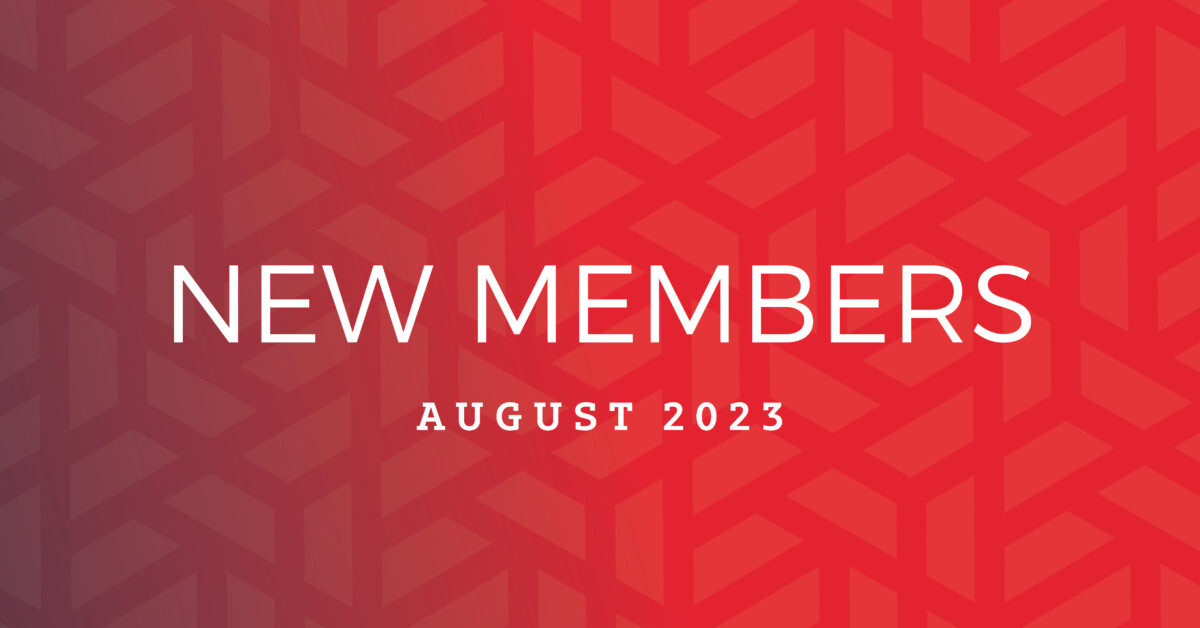 New Members | August 2023