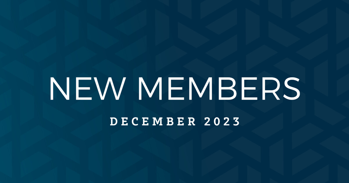 New Members | December 2023