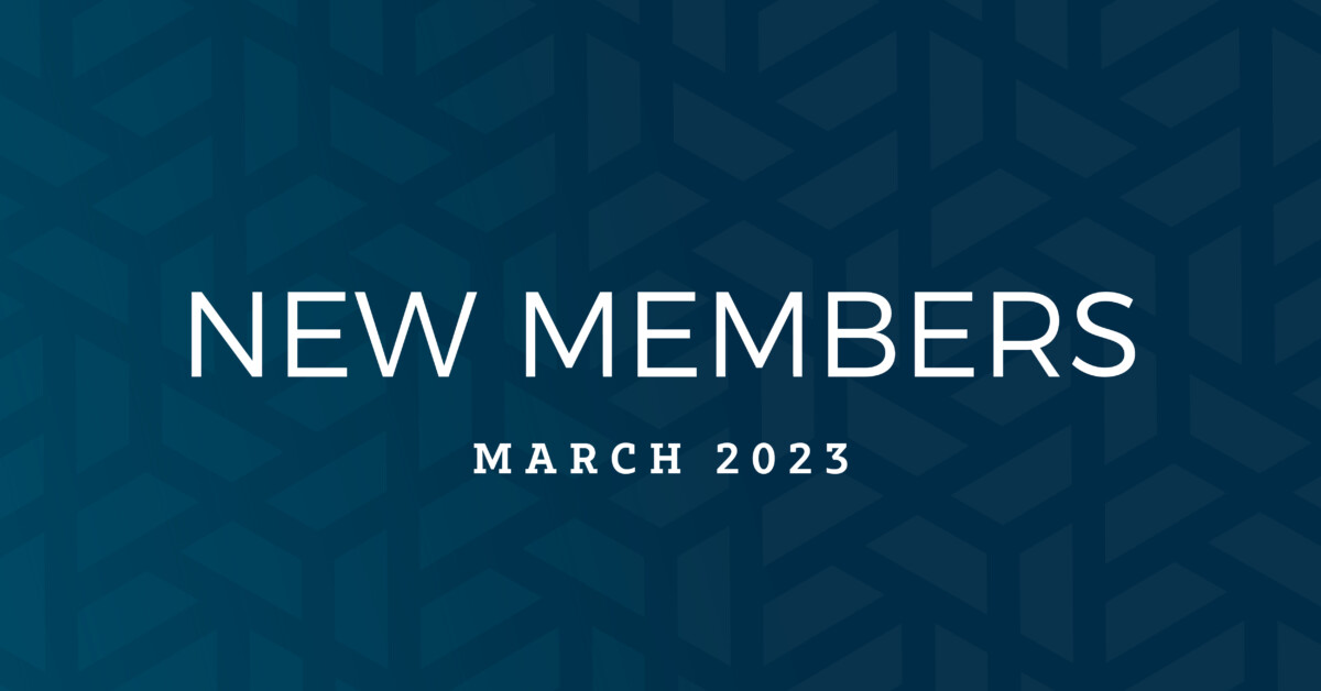 New Members | March 2023