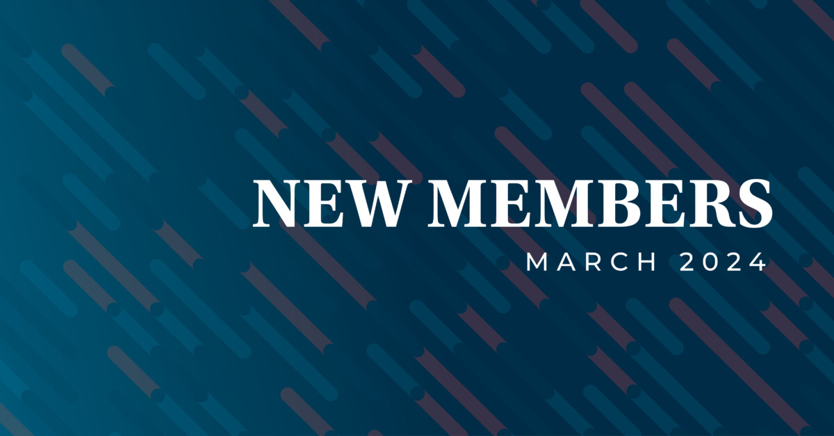 New Members | March 2024